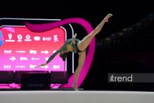Third day of European Rhythmic Gymnastics Cup in Baku concludes (PHOTO)