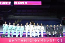 Third day of European Rhythmic Gymnastics Cup in Baku concludes (PHOTO)