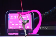 Third day of European Rhythmic Gymnastics Cup in Baku concludes (PHOTO)