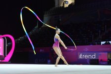 Third day of European Rhythmic Gymnastics Cup in Baku concludes (PHOTO)