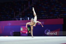 Third day of European Rhythmic Gymnastics Cup in Baku concludes (PHOTO)