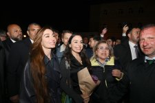 Leyla Aliyeva and Arzu Aliyeva visit International Carpet Festival (PHOTO)