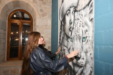 Leyla Aliyeva and Arzu Aliyeva visit International Carpet Festival (PHOTO)