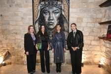 Leyla Aliyeva and Arzu Aliyeva visit International Carpet Festival (PHOTO)