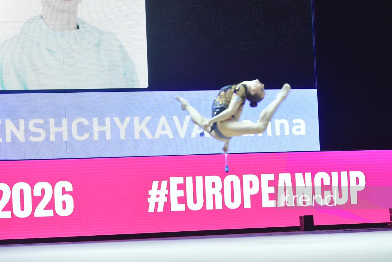 Third day of European Rhythmic Gymnastics Cup in Baku concludes (PHOTO)