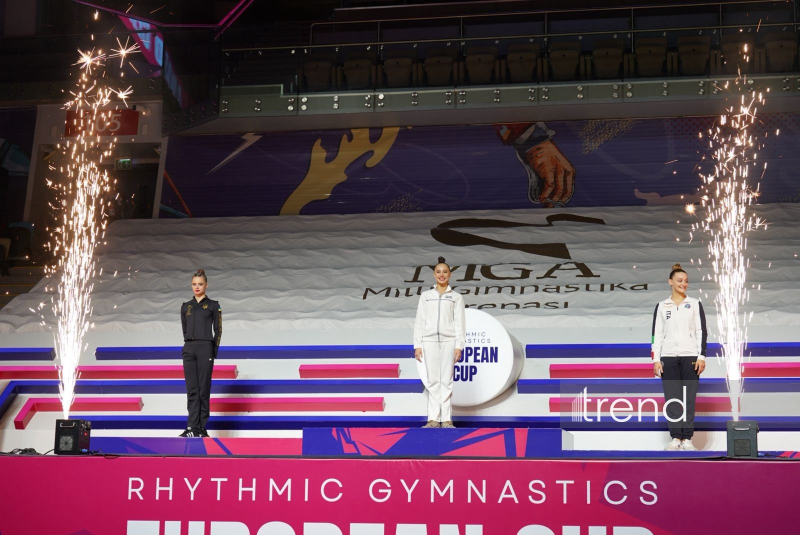 Third day of European Rhythmic Gymnastics Cup in Baku concludes (PHOTO)