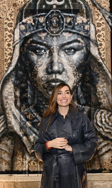 Leyla Aliyeva and Arzu Aliyeva visit International Carpet Festival (PHOTO)