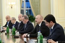 President Ilham Aliyev holds expanded meeting with President of Italian Council of Ministers (PHOTO)