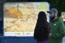 Leyla Aliyeva attends opening of exhibition titled “In the footsteps of Azerbaijan’s nature” (PHOTO)