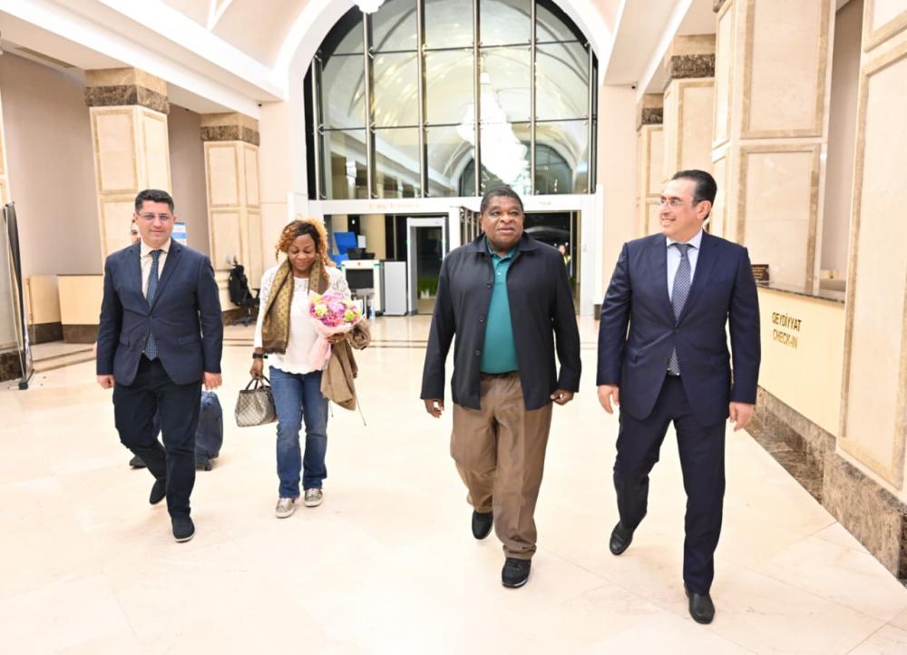 Secretary General of the Inter-Parliamentary Union arrives in Azerbaijan (PHOTO)