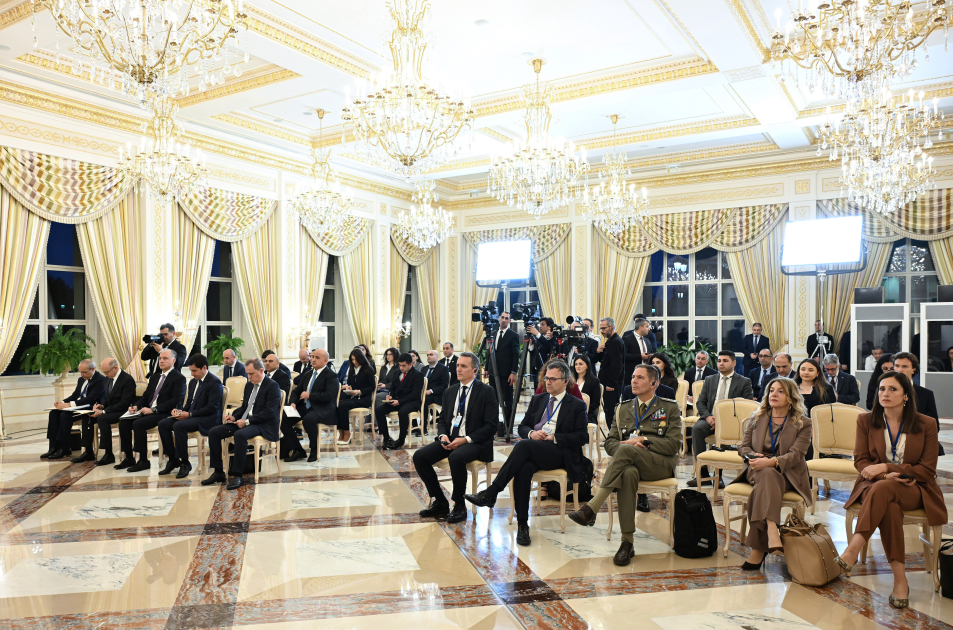 President Ilham Aliyev, President of Italian Council of Ministers Giorgia Meloni make press statements (PHOTO)