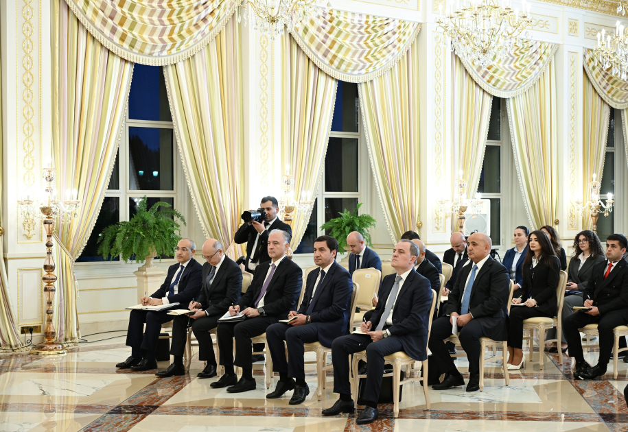 President Ilham Aliyev, President of Italian Council of Ministers Giorgia Meloni make press statements (PHOTO)