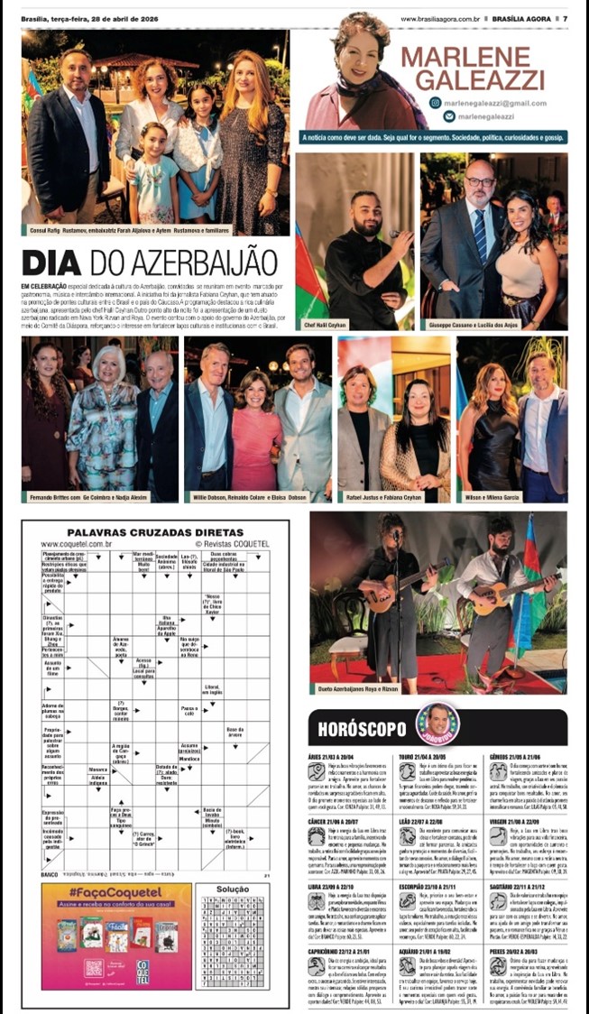 Brazilian media spotlights vibrant Azerbaijani Culture Day in Lago Sul (PHOTO)