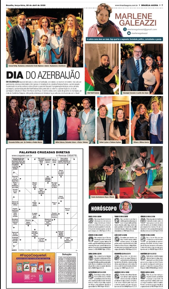 Brazilian media spotlights vibrant Azerbaijani Culture Day in Lago Sul (PHOTO)