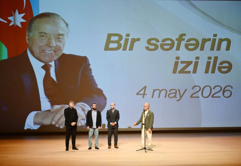 Documentary “On the Traces of the Visit” screened at Heydar Aliyev Center (PHOTO)