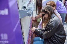 Azercell presented “Strength, Woven Together” carpet at the International Carpet Festival (PHOTO)