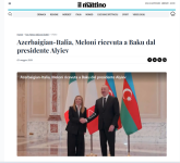 World media highlights talks between Azerbaijani President and Italian PM in Baku (PHOTO)