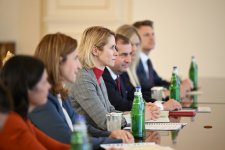 President Ilham Aliyev receives delegation led by High Representative of European Union (PHOTO)