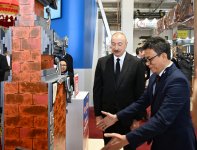 President Ilham Aliyev, First Lady Mehriban Aliyeva view 19th Caspian Agro Week and 31st Interfood Azerbaijan exhibitions (PHOTO)