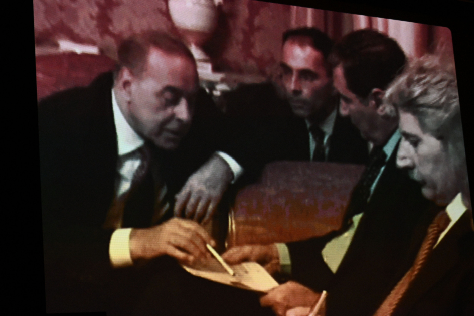Documentary “On the Traces of the Visit” screened at Heydar Aliyev Center (PHOTO)
