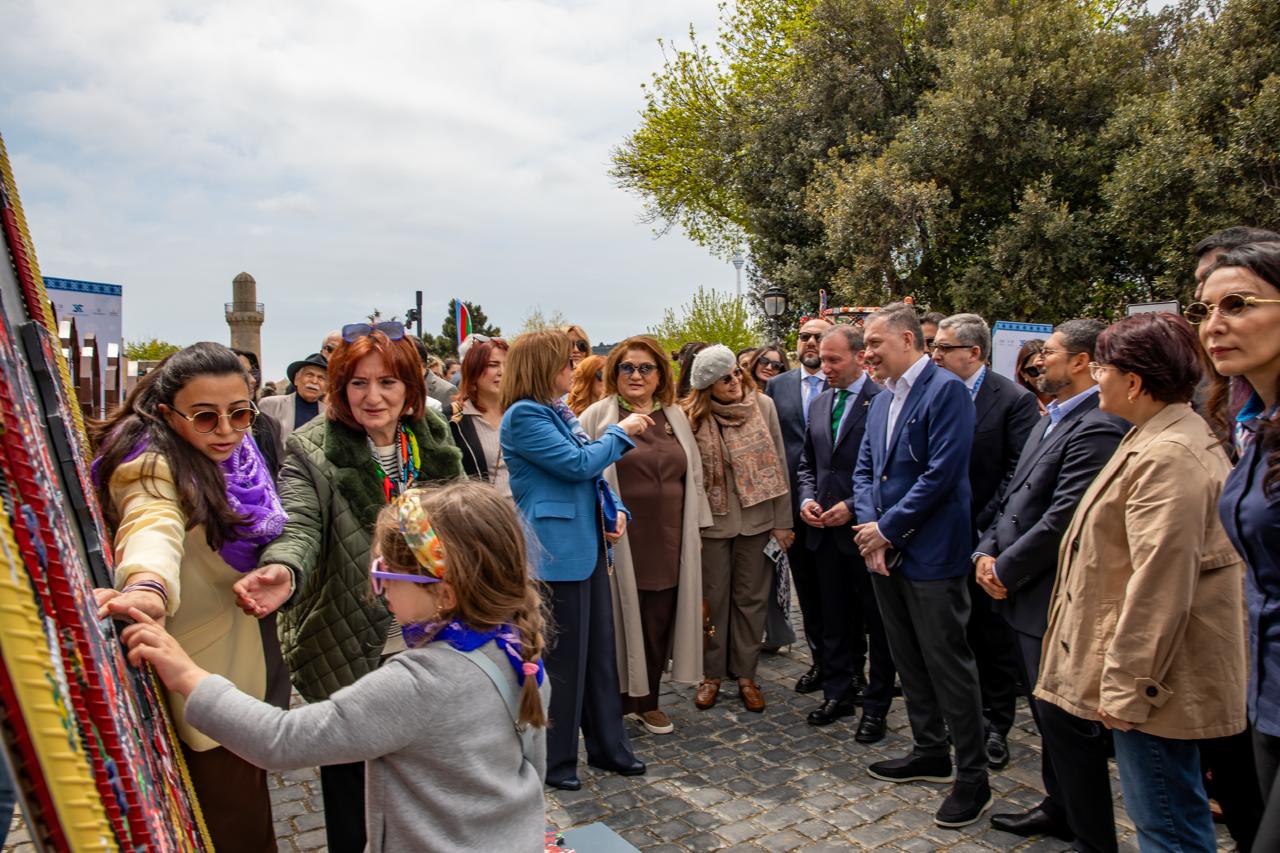 Baku Steel Company Presented the Art of Steel at the Carpet Festival (PHOTO)
