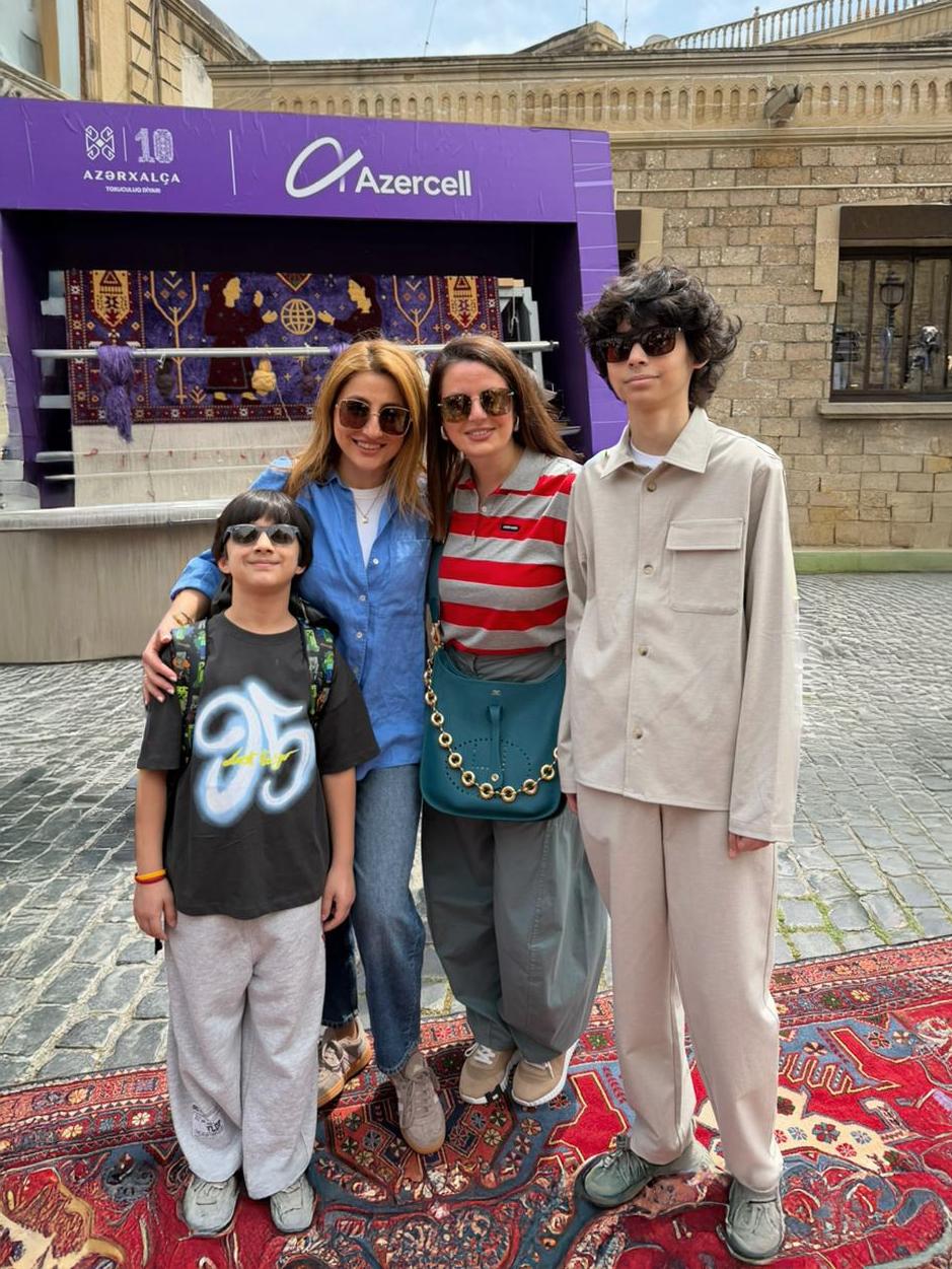 Azercell presented “Strength, Woven Together” carpet at the International Carpet Festival (PHOTO)