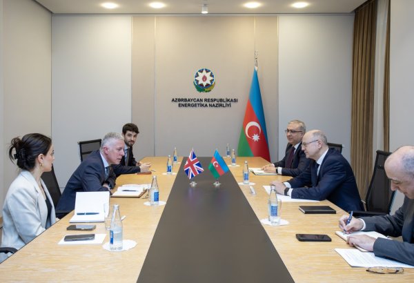 Azerbaijan and UK discuss issues on energy partnership agenda (PHOTO)