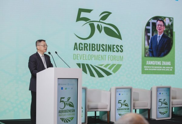 ADB remains committed to supporting Azerbaijan's agri-food sector – Jiangfeng Zhang