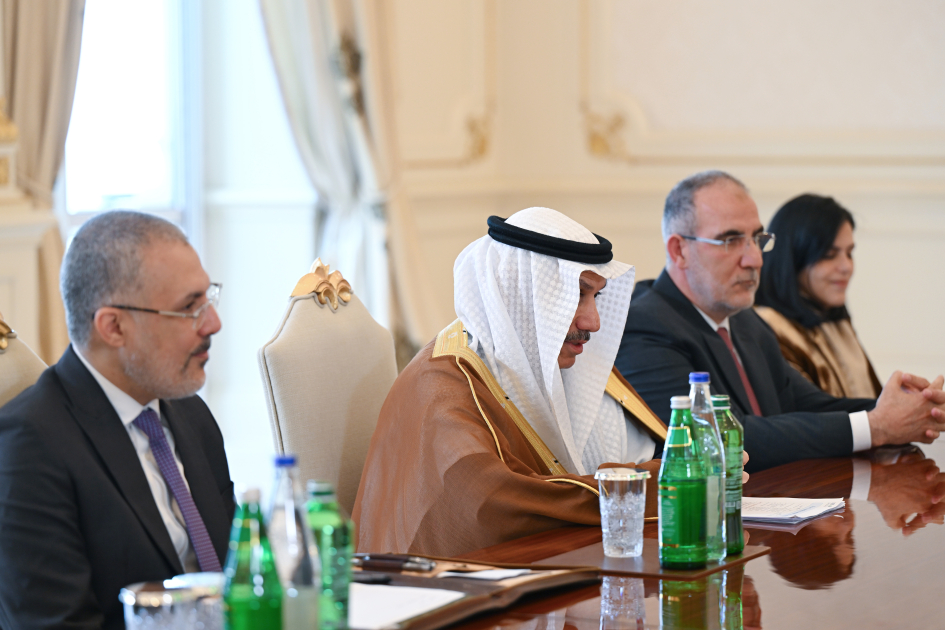 President Ilham Aliyev receives delegation led by Chairman of Islamic Development Bank group (PHOTO/VIDEO)