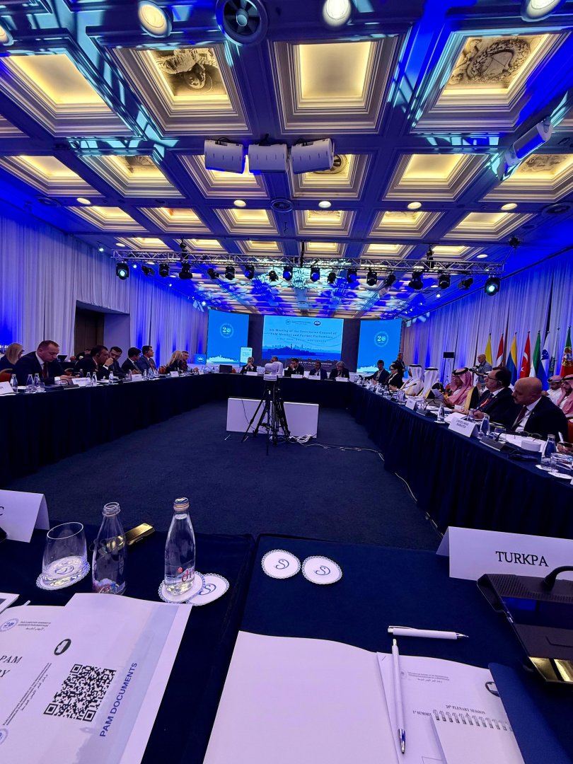 TURKPA Secretary General participates in Parliamentary Assembly of Mediterranean session (PHOTO)