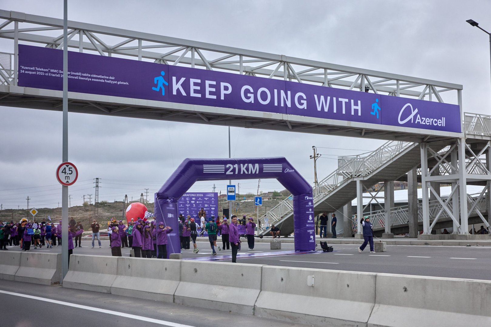 Azercell supports the Baku Marathon 2026 (PHOTO)