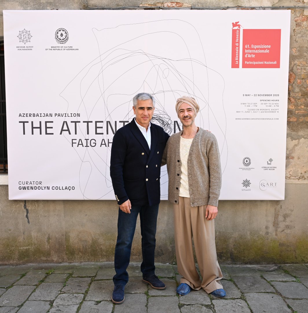 Azerbaijan presents “Attention” project at 61st Venice Biennale (PHOTO)