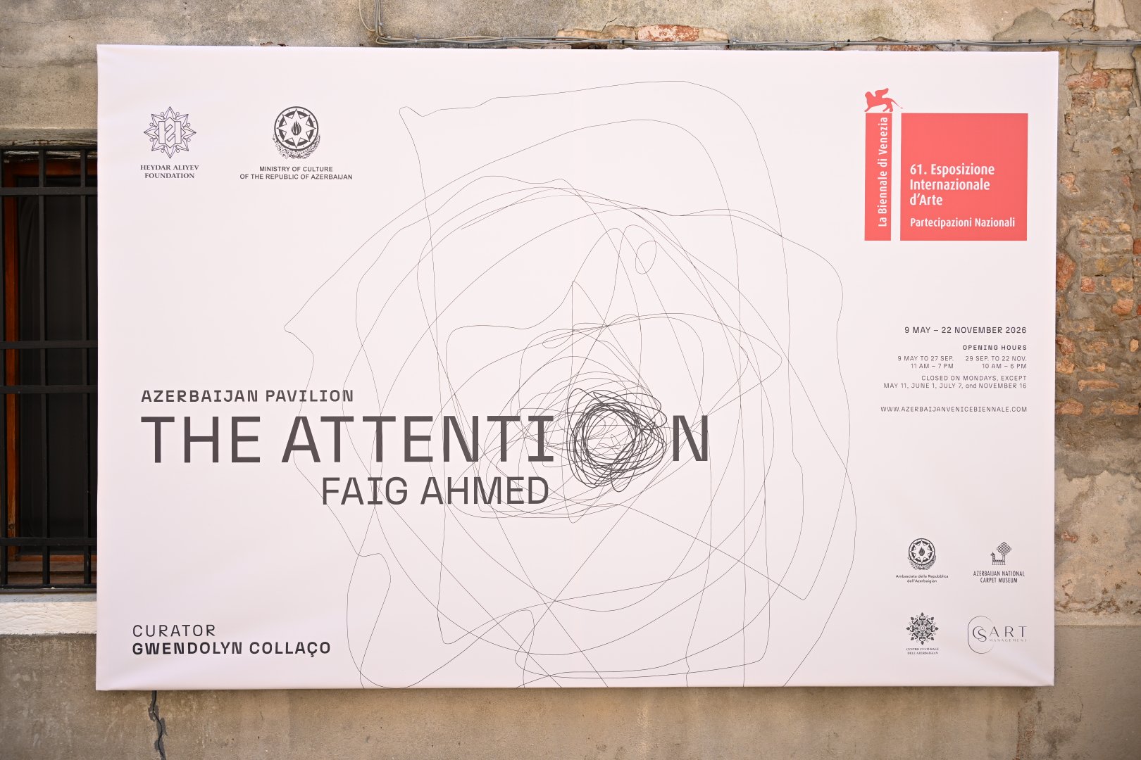 Azerbaijan presents “Attention” project at 61st Venice Biennale (PHOTO)