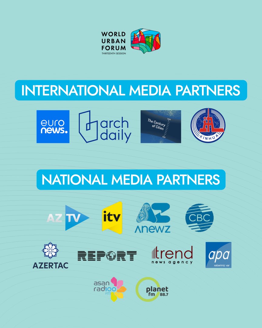 Media partners announced for WUF13