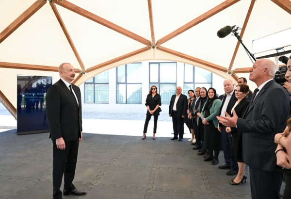 Alongside housing and education, employment issues are also being addressed - President Ilham Aliyev