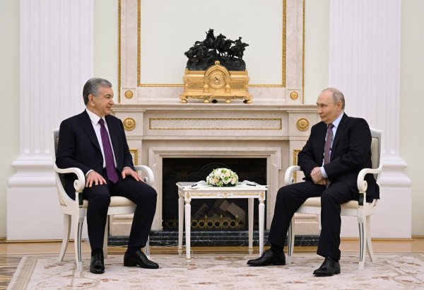 Putin meets Mirziyoyev in Moscow to discuss trade and strategic partnership
