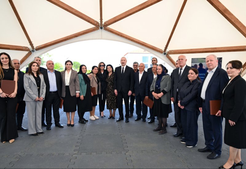 President Ilham Aliyev and First Lady Mehriban Aliyeva visit Jabrayil district (PHOTO/VIDEO)