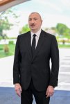 President Ilham Aliyev and First Lady Mehriban Aliyeva meet with residents moving to Shukurbeyli village in Jabrayil district (PHOTO)