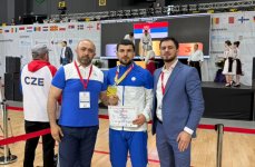 Azerbaijani karateka becomes European champion (PHOTO)
