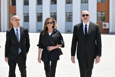 President Ilham Aliyev, First Lady Mehriban Aliyeva attend opening of Shukurbeyli village in Jabrayil district (PHOTO)