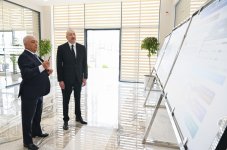 President Ilham Aliyev attends inauguration of "Shafag" substation in Soltanli village of Jabrayil district (PHOTO)