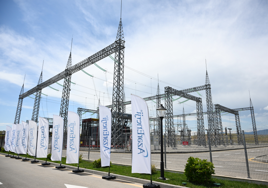 President Ilham Aliyev attends inauguration of "Shafag" substation in Soltanli village of Jabrayil district (PHOTO)