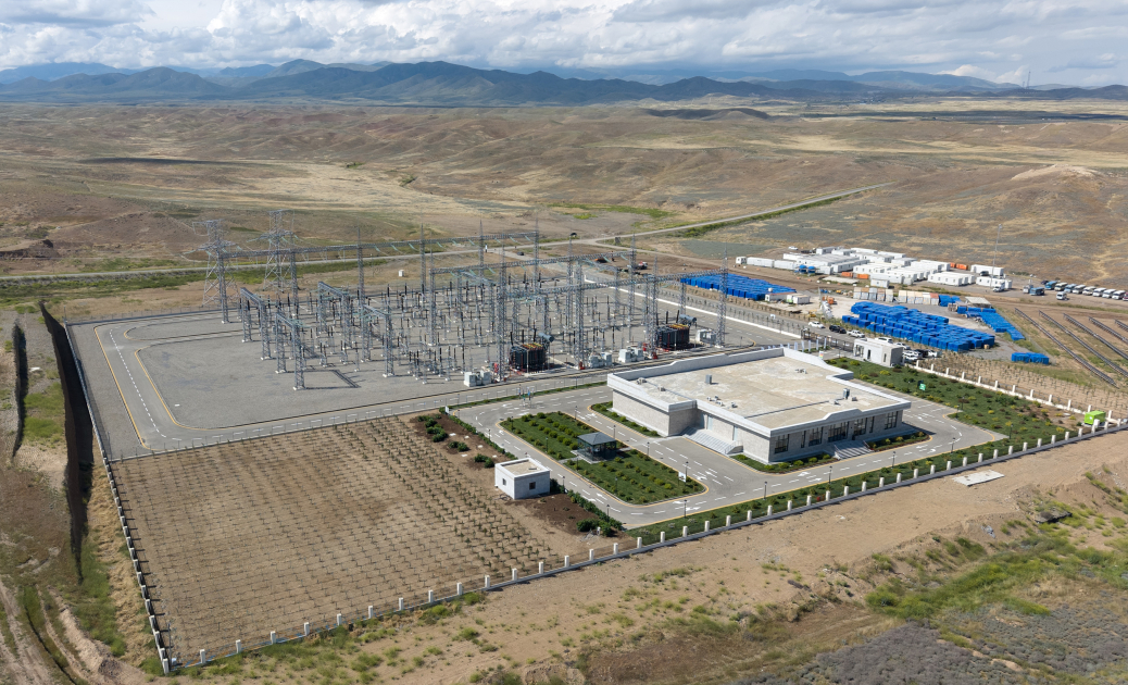 President Ilham Aliyev attends inauguration of "Shafag" substation in Soltanli village of Jabrayil district (PHOTO)