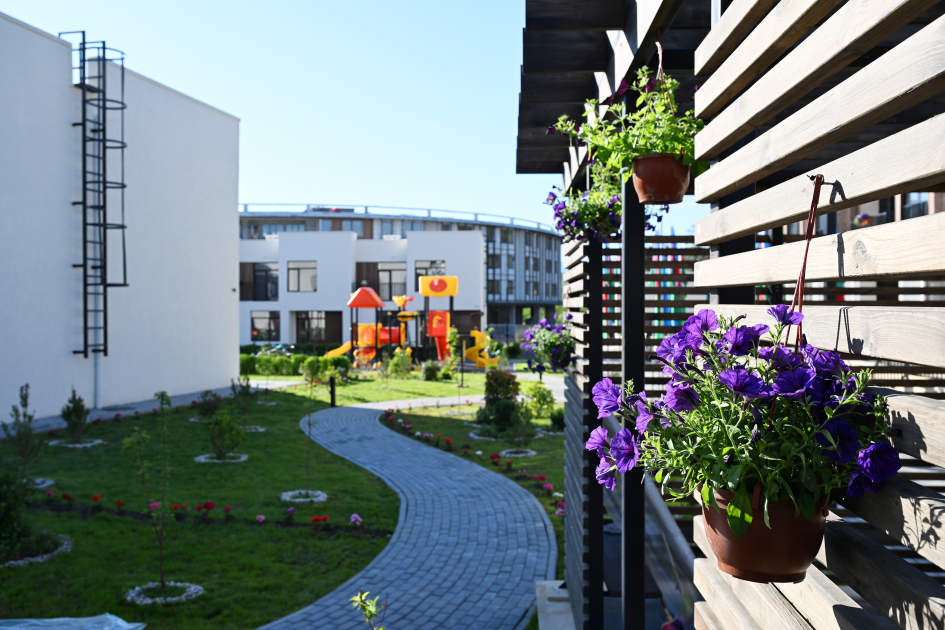 President Ilham Aliyev met with residents in Zangilan city and laid foundation stone for Zangilan City Park Hotel (PHOTO)