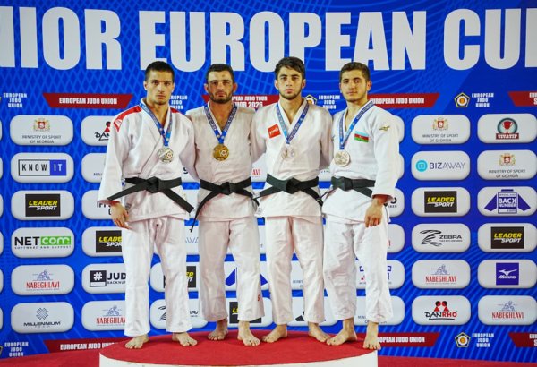 Azerbaijani judokas win five medals on first day of European Cup