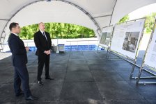President Ilham Aliyev met with residents in Zangilan city and laid foundation stone for Zangilan City Park Hotel (PHOTO)