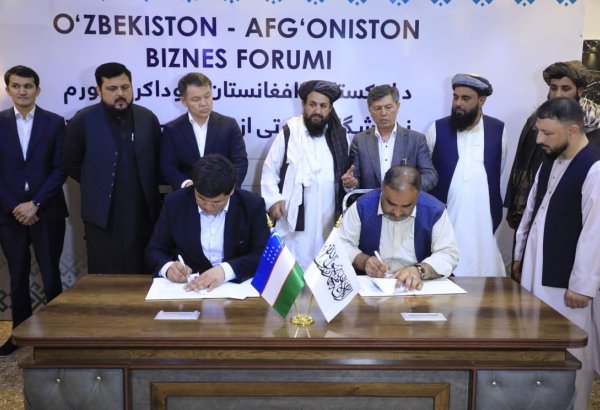 Afghan and Uzbek businesses forge new cooperation deals