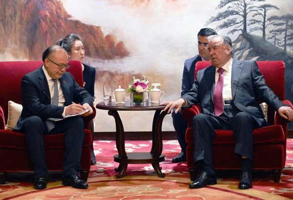President of Tajikistan holds meeting with Chairman of CITIC Group Board of Directors