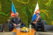 Azerbaijani Defense Minister pays official visit to Slovakia (PHOTO)