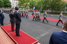 Azerbaijani Defense Minister pays official visit to Slovakia (PHOTO)